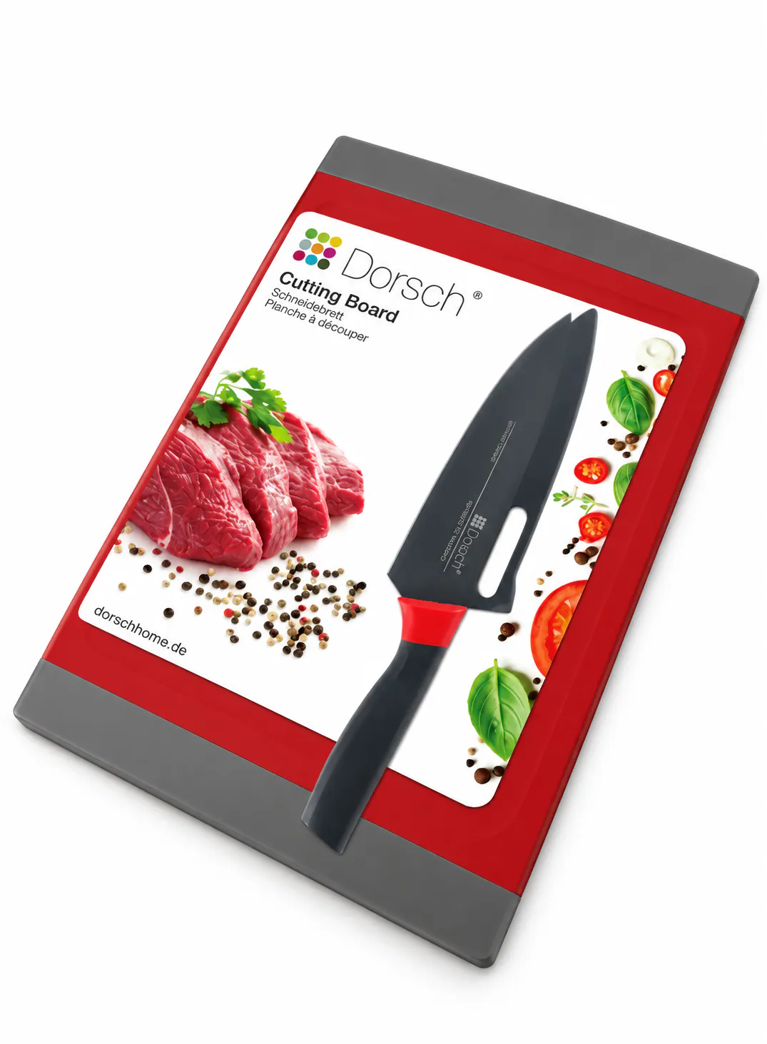 Dorsch Cutting Board + Chef Knife Set - 2