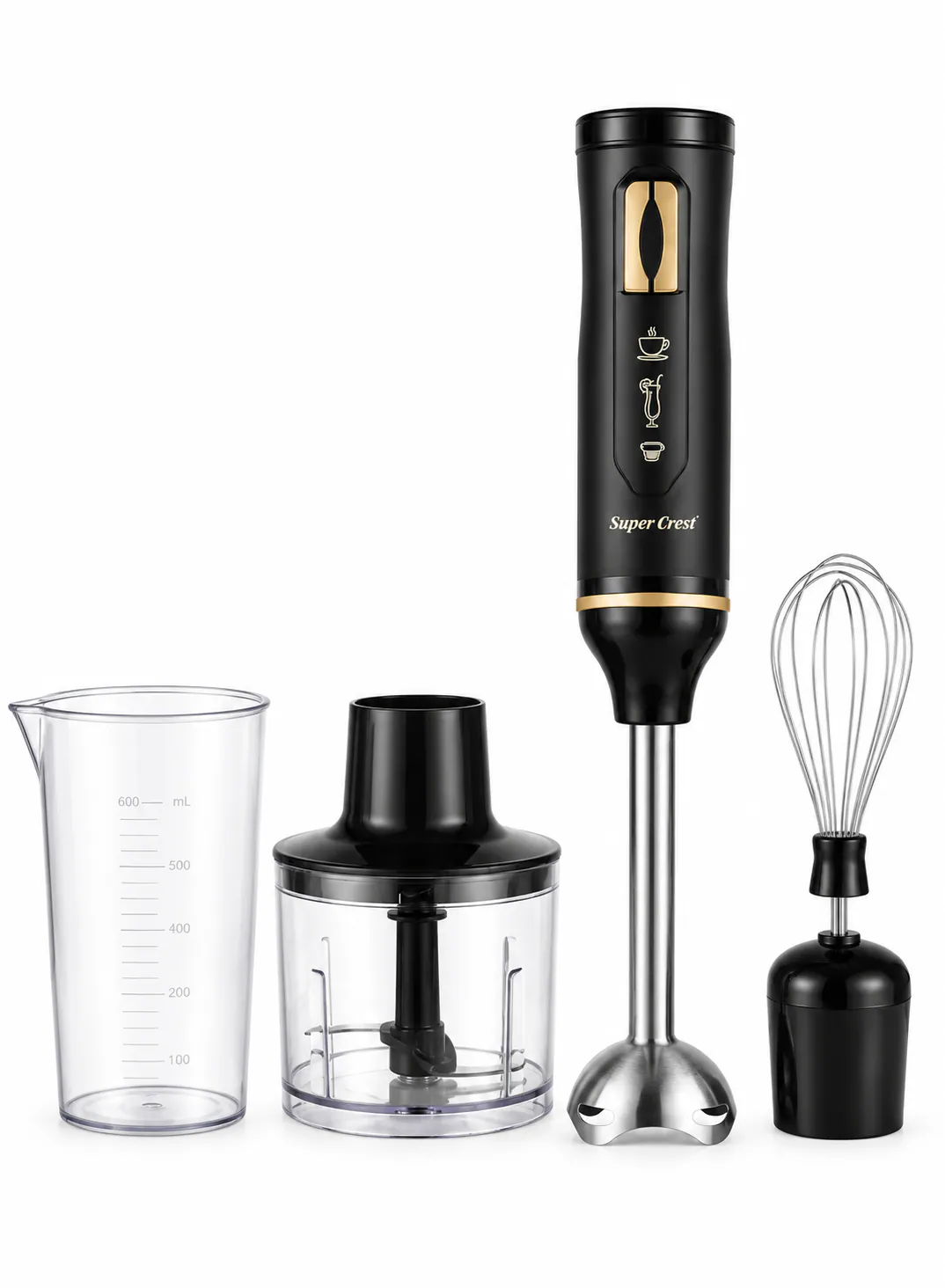 Super Crest SCT-7025 4 in 1 Hand Blender Set – 2000W