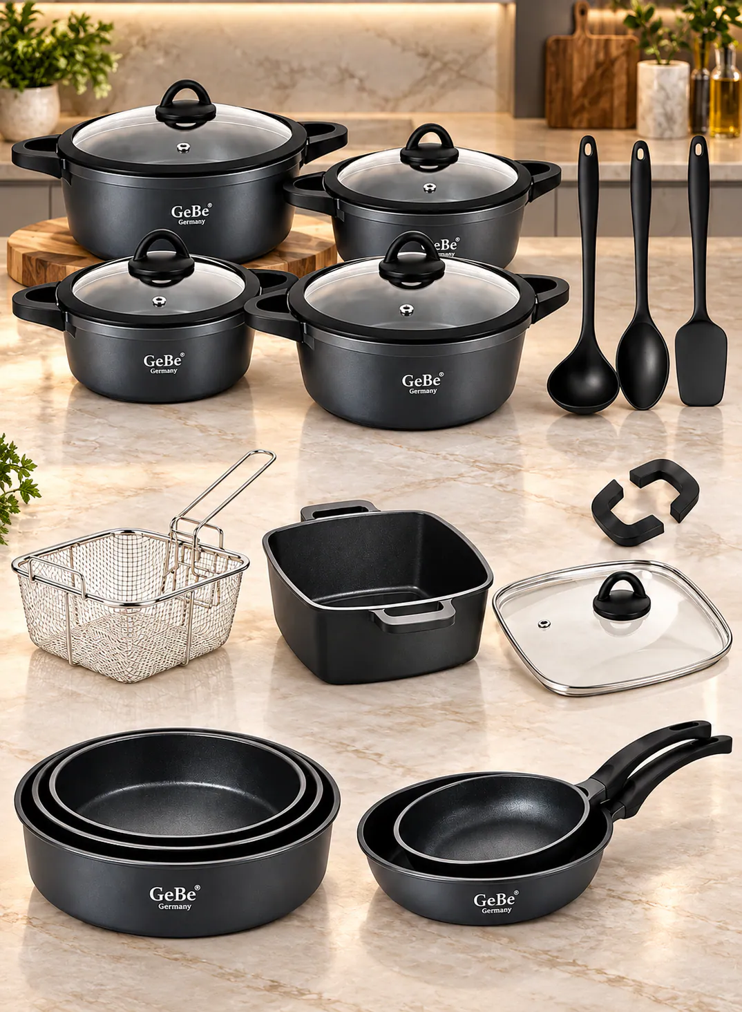 طقم GeBe Venus GB1026 – 14 قطعة 2