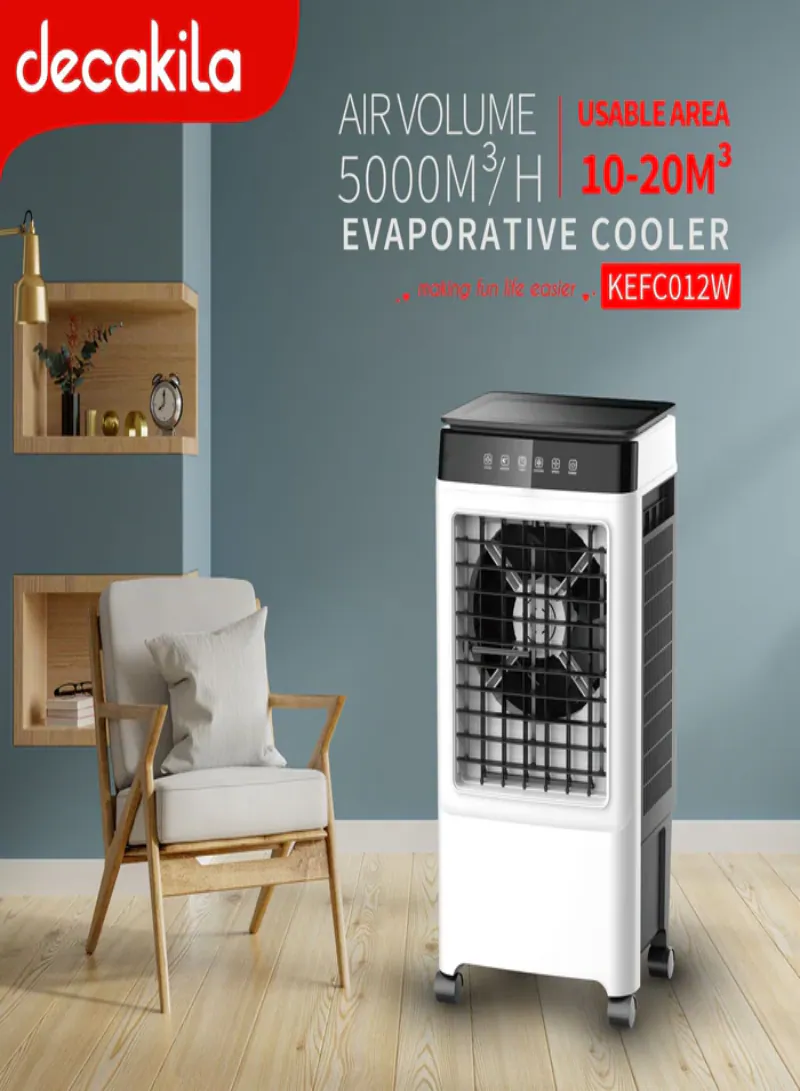 DECAKILA Air Cooler KEFC012W – 30L Evaporative Air Cooler 130W 2