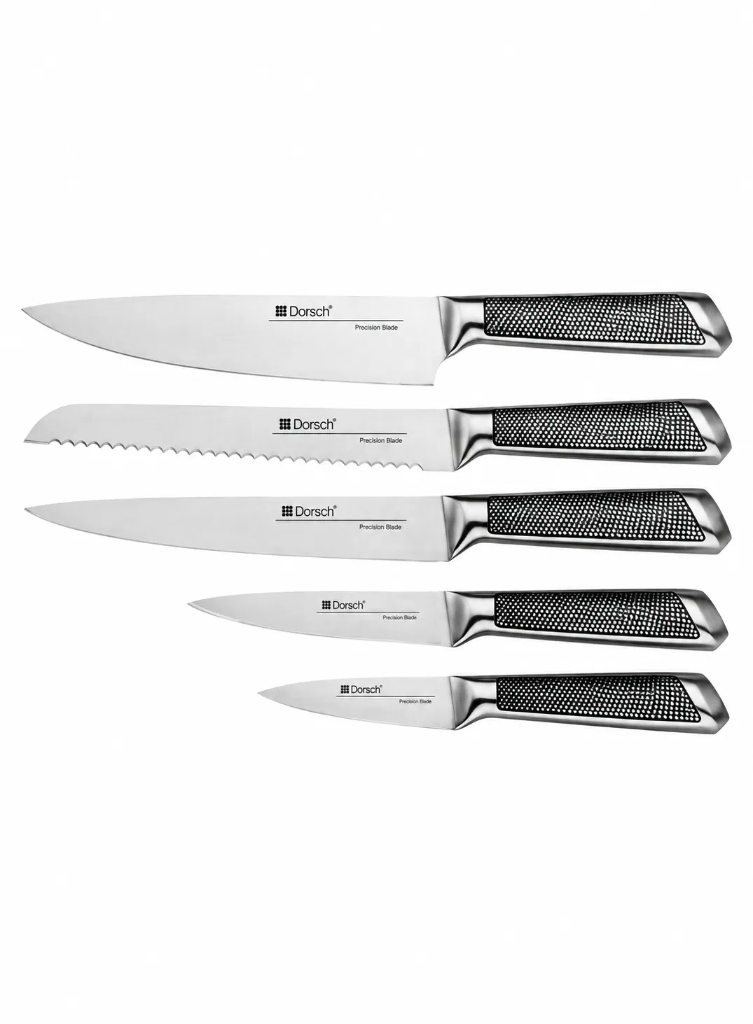 Dorsch 6-Piece Hollow Knife Set – Premium Stainless Steel Kitchen Knives 2