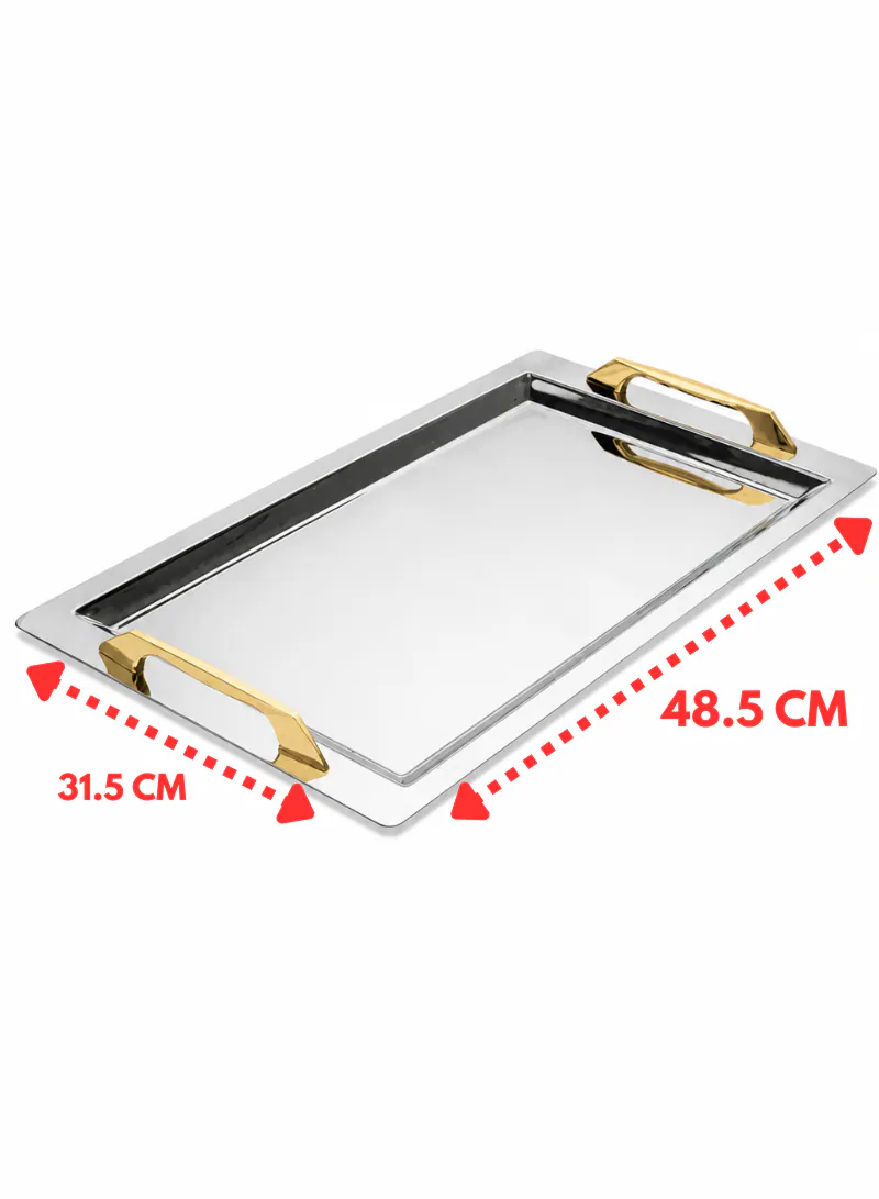 Luxe Gold Serving Tray | Premium Elegance &Dorsch  Refined Serving 2