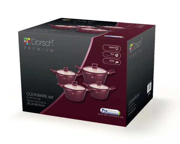 Dorsch Premium Casserole Set – 4 Casseroles 2