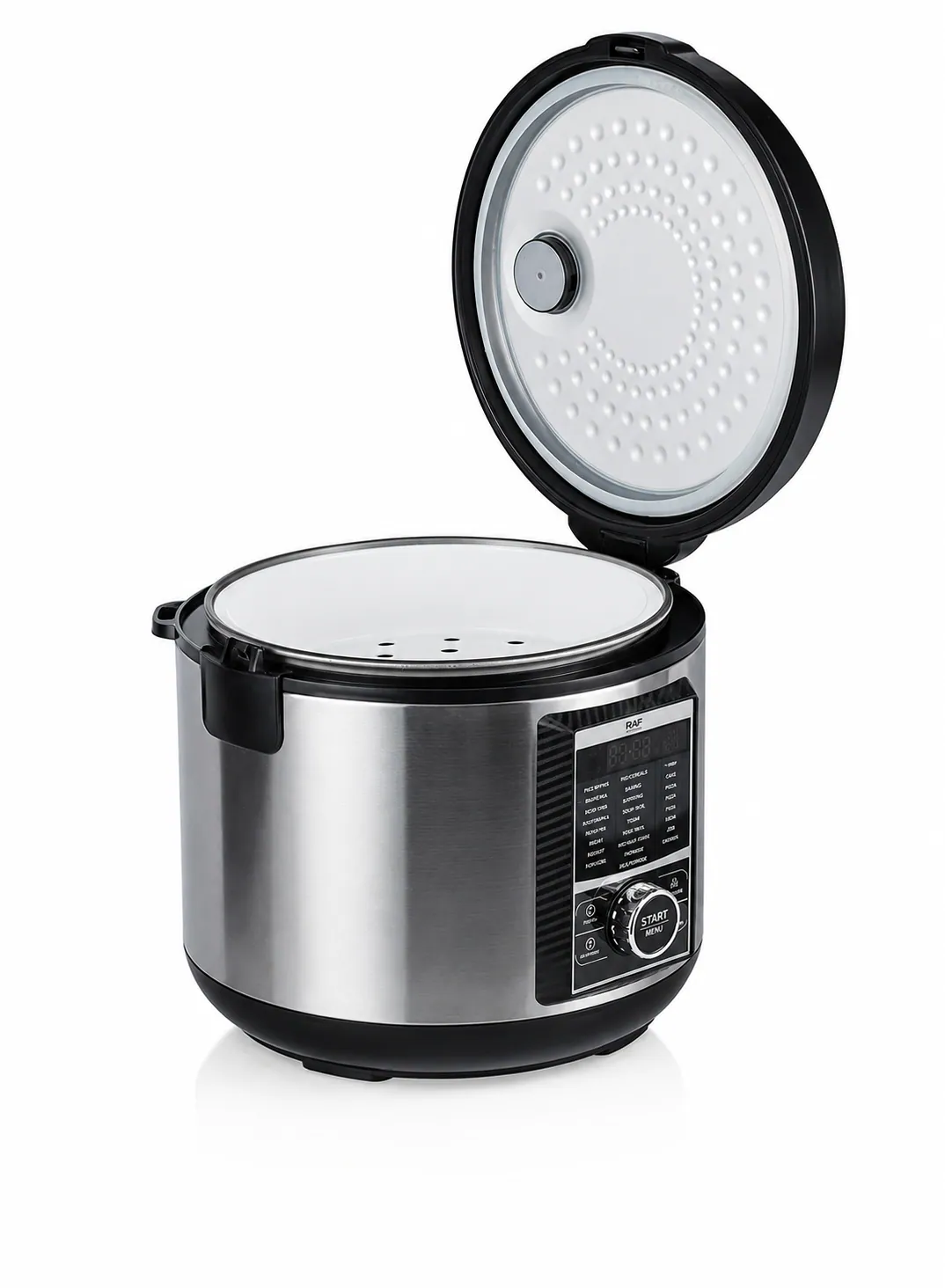 RAF R.0112 Multi Rice Cooker 5L – 900W with Digital LED Display & Timer Control 4