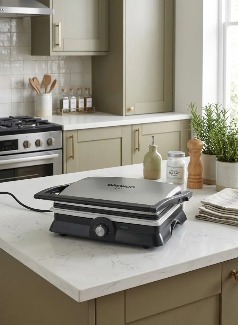 DAEWOO Electric Grill & Sandwich Maker 2