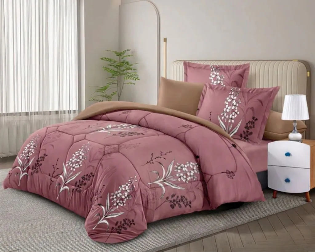 🛏️ Luxury Coverlet Set – 7 / 6 Pieces (Cotton Blend)-11 2