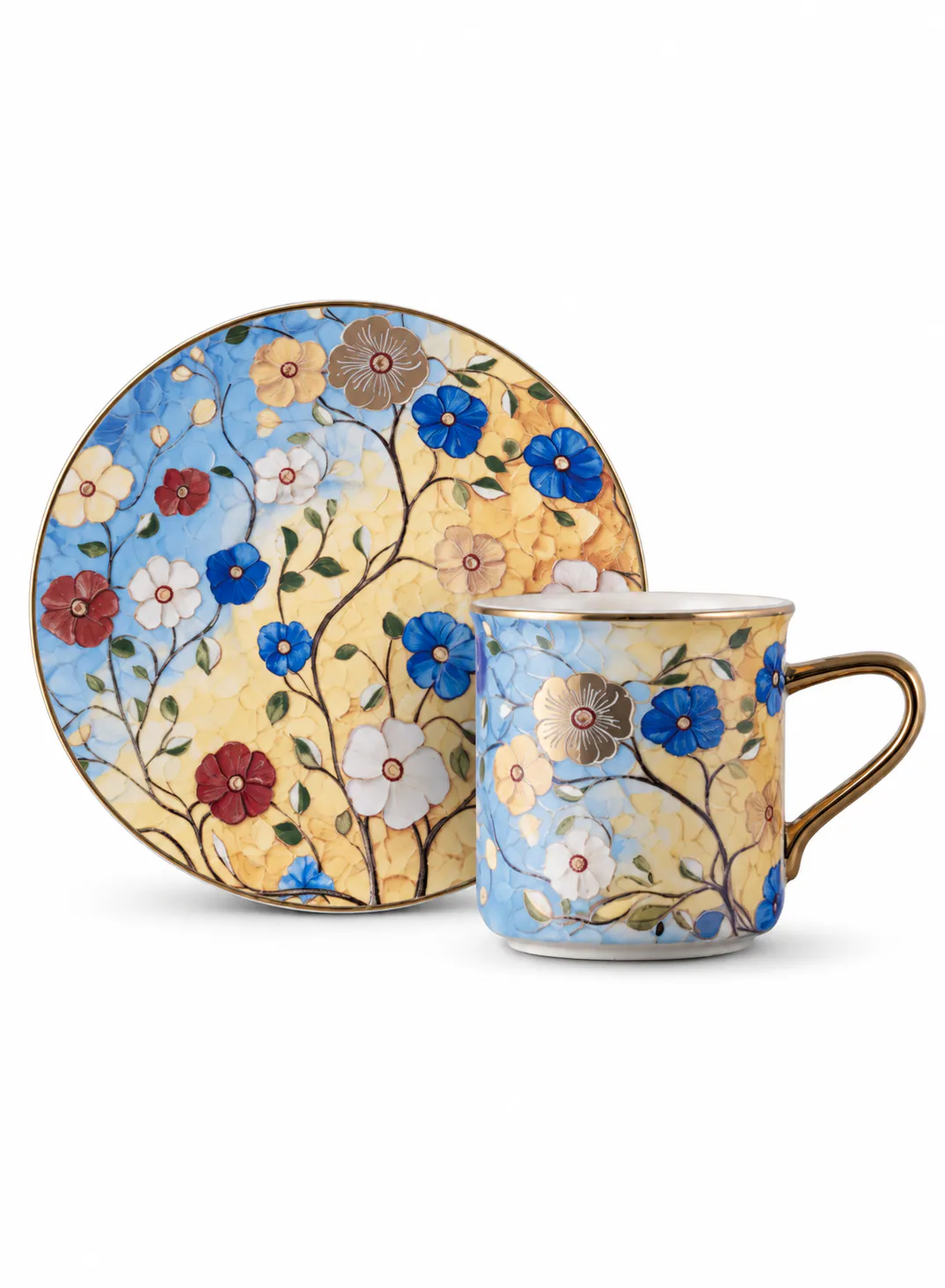 Dorsch Coffee Cups – Floris Yellow (12 pcs)