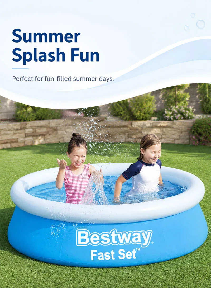 Bestway Fast Set Fill & Rise Pool 1.83m × 51cm – Model 57392 7