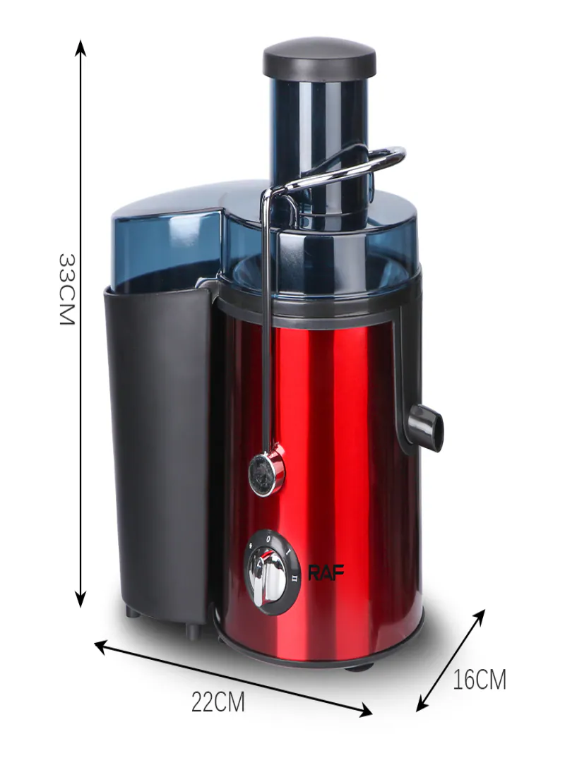 عصارة فواكه وخضروات RAF R.2817R – 1000 واط بتصميم ستانلس ستيل أنيق 2