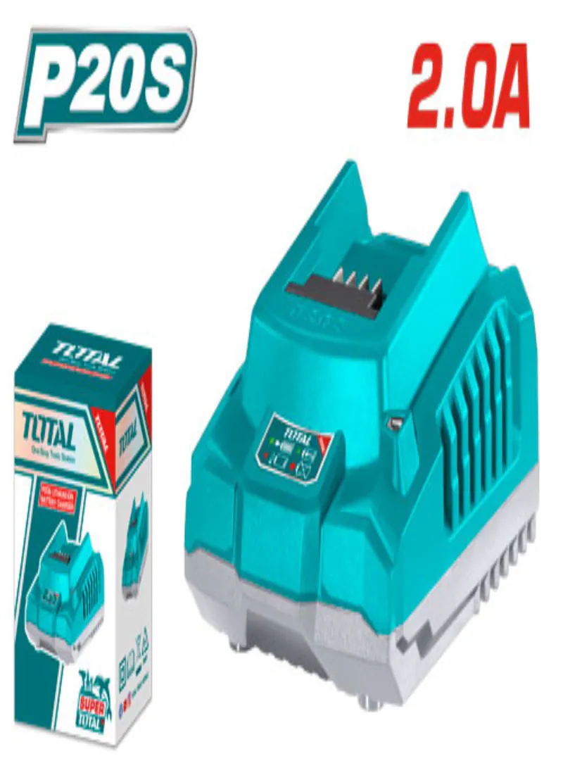 TOTAL 20V 2.0A Fast Battery Charger