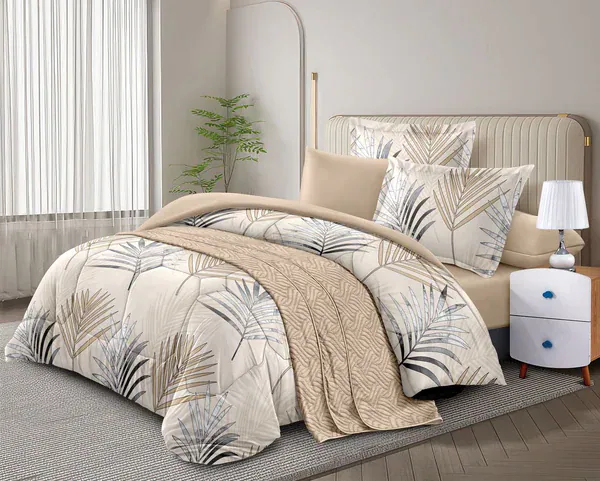 🛏️ Luxury Coverlet Set – 7 / 6 Pieces (Cotton Blend)-3
