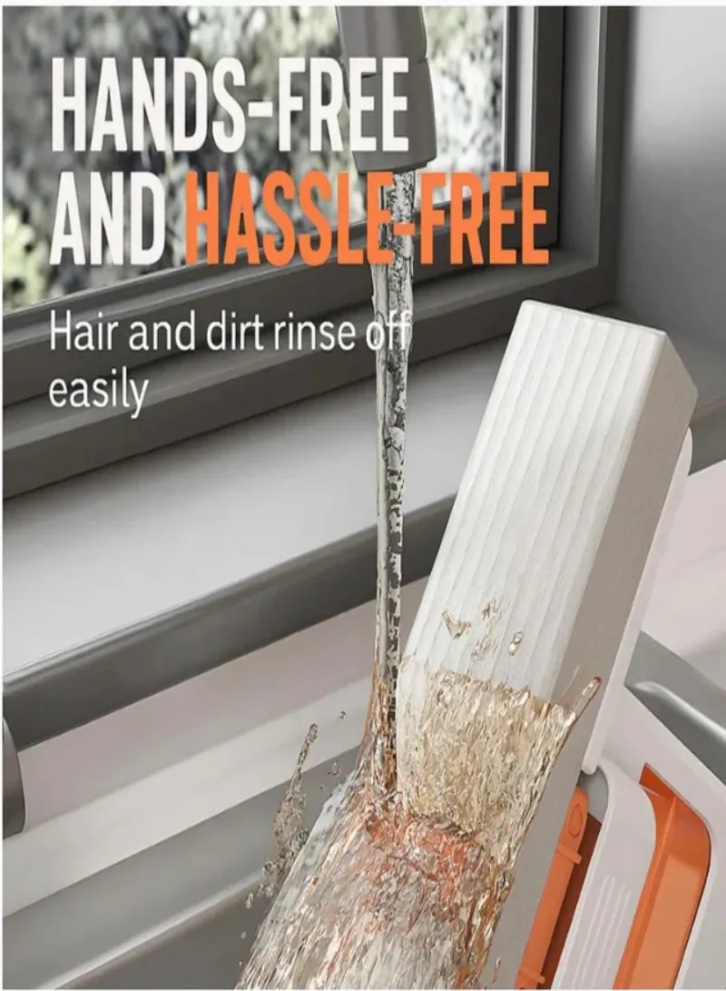 Mini Portable Self-Squeezing Mop – Compact Hands-Free Cleaning Mop 5
