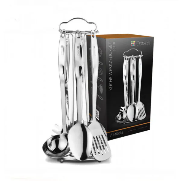 Dorsch 7 Pcs Utensils Set | Complete Kitchen Essentials for Everyday Cooking 2
