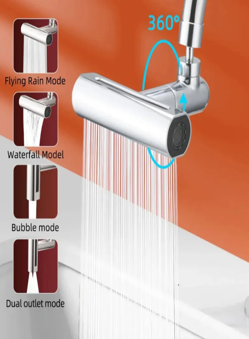 360° Rotating Kitchen Faucet Sprayer 2