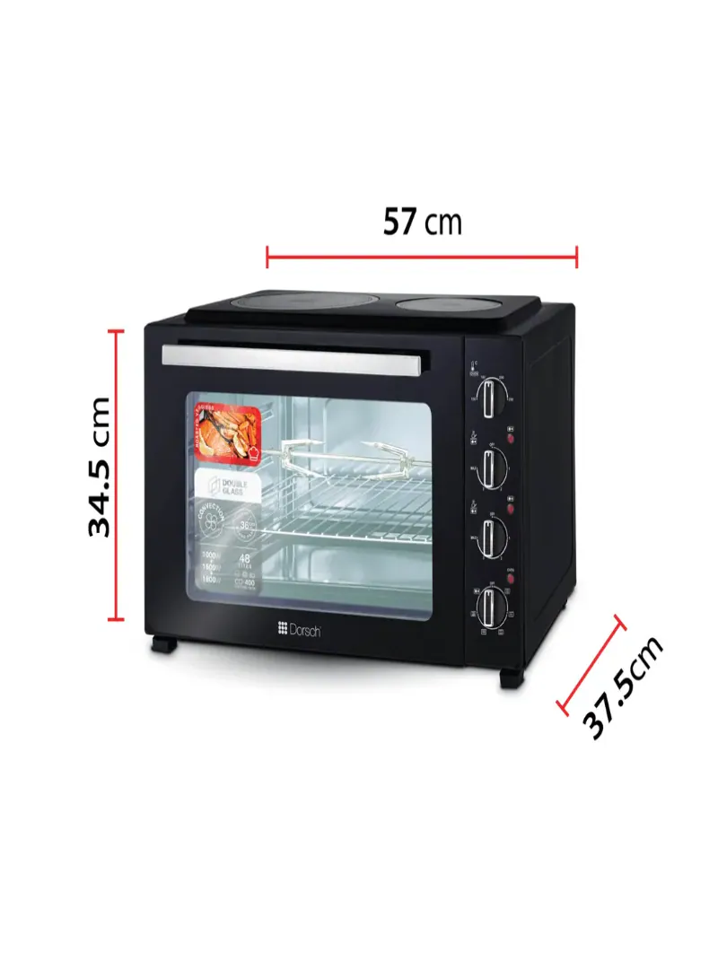  Dorsch Electric Oven With Hob – 48L 2