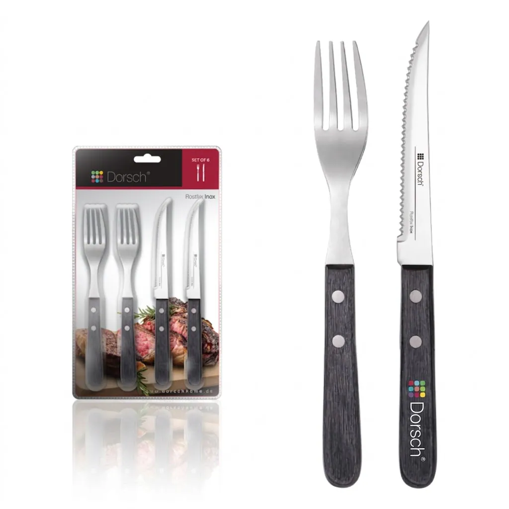 Dorsch Cutlery Set – Knife & Fork Set (8 Pieces)