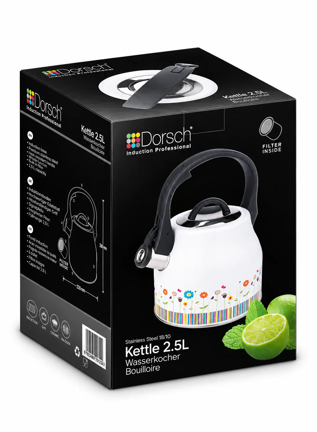 Dorsch Flower Kettle – 2.5 Liter 3
