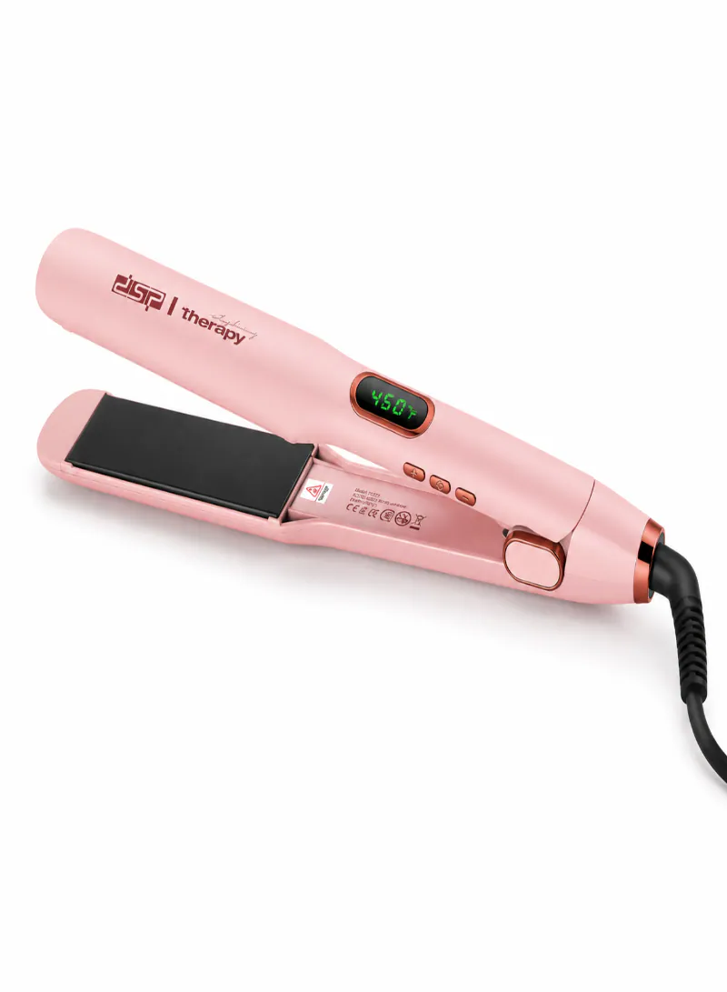 DSP 10730 Professional Hair Straightener – Flat Iron Salon Straightener with LCD Display & 6 Temperature Settings