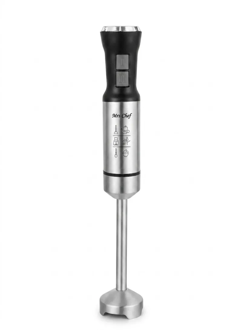 Mrs Chef Hand Blender HB-307 – 2200W Stainless Steel Stick Blender