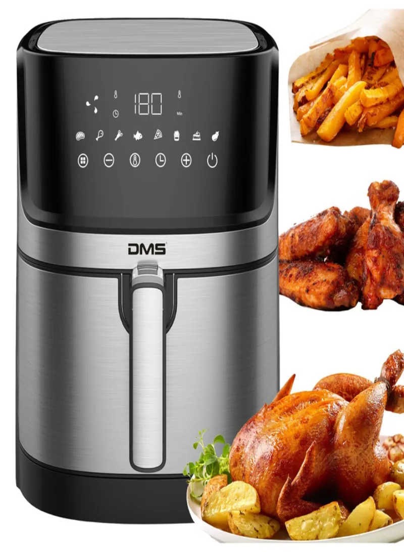 DMS HF-6E Digital Air Fryer – 6L 1800W 2