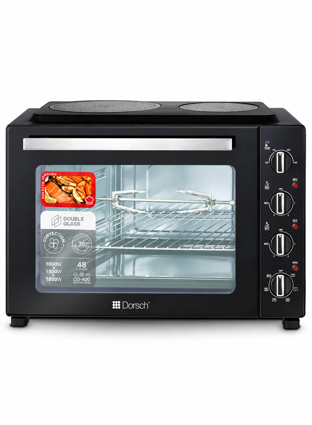  Dorsch Electric Oven With Hob – 48L