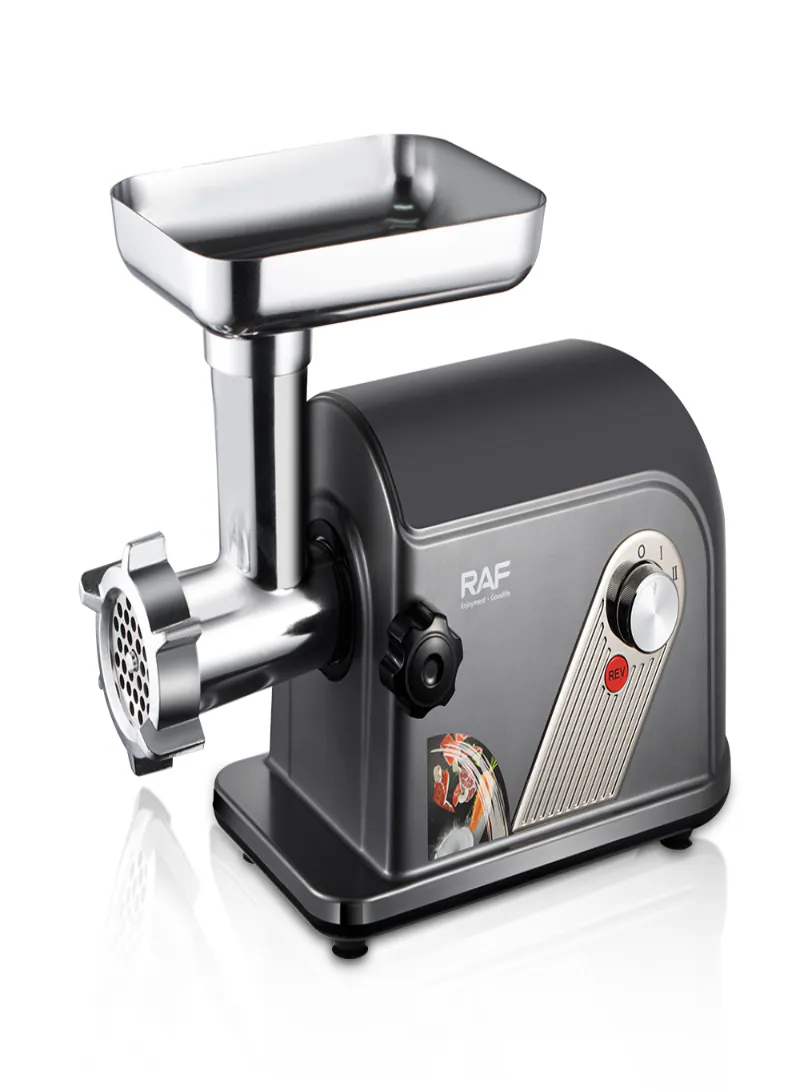 RAF Heavy Duty Electric Meat Grinder & Sausage Stuffer R.3361 – 2200W Stainless Steel Meat Mincer