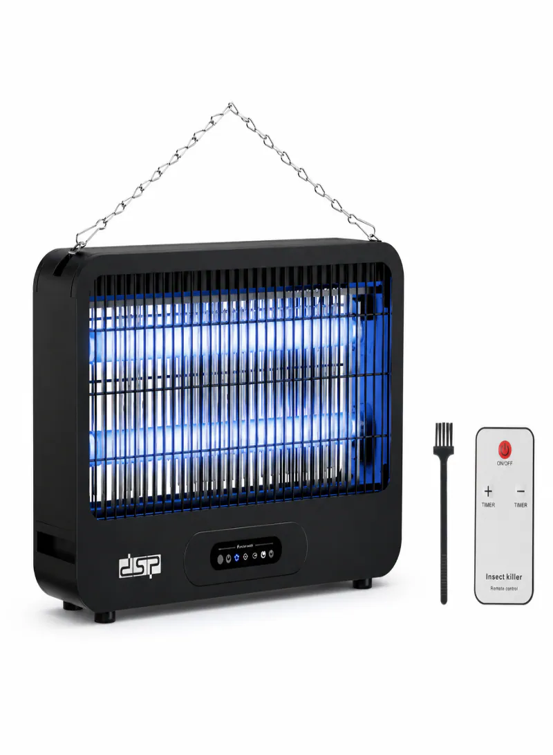 DSP KD3099 Mosquito Light 20W – Double 365nm UV Mosquito Killer with Timer & Remote Control