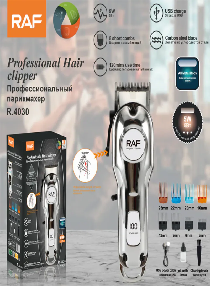 RAF R.4030 High Grade Electric Hair Trimmer 2