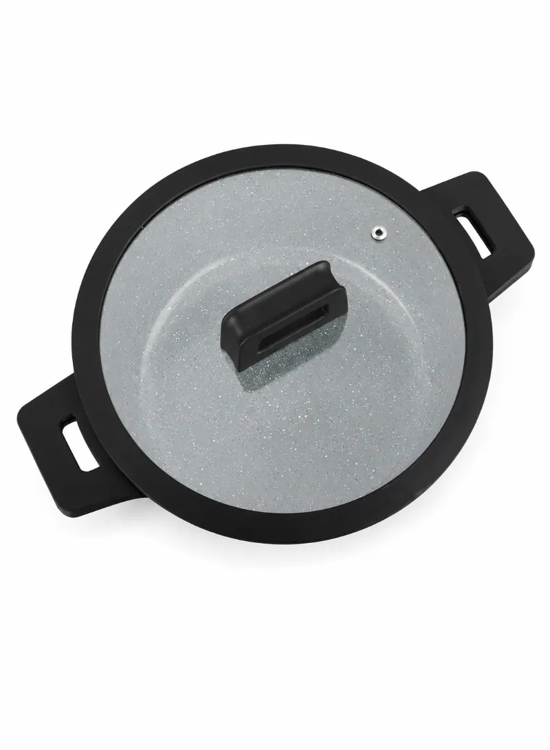 Dorsch Casserole Ø26cm – 5.2L | Marble Ceramic Non-Stick with Glass Lid 2