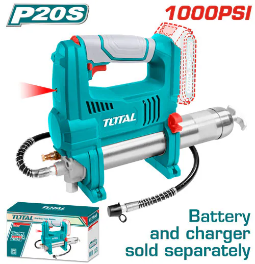Total 20V Cordless Grease Gun (Tool Only)