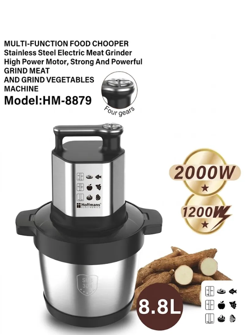 Hoffmans Multi-Function Food Chopper HM-8879 2