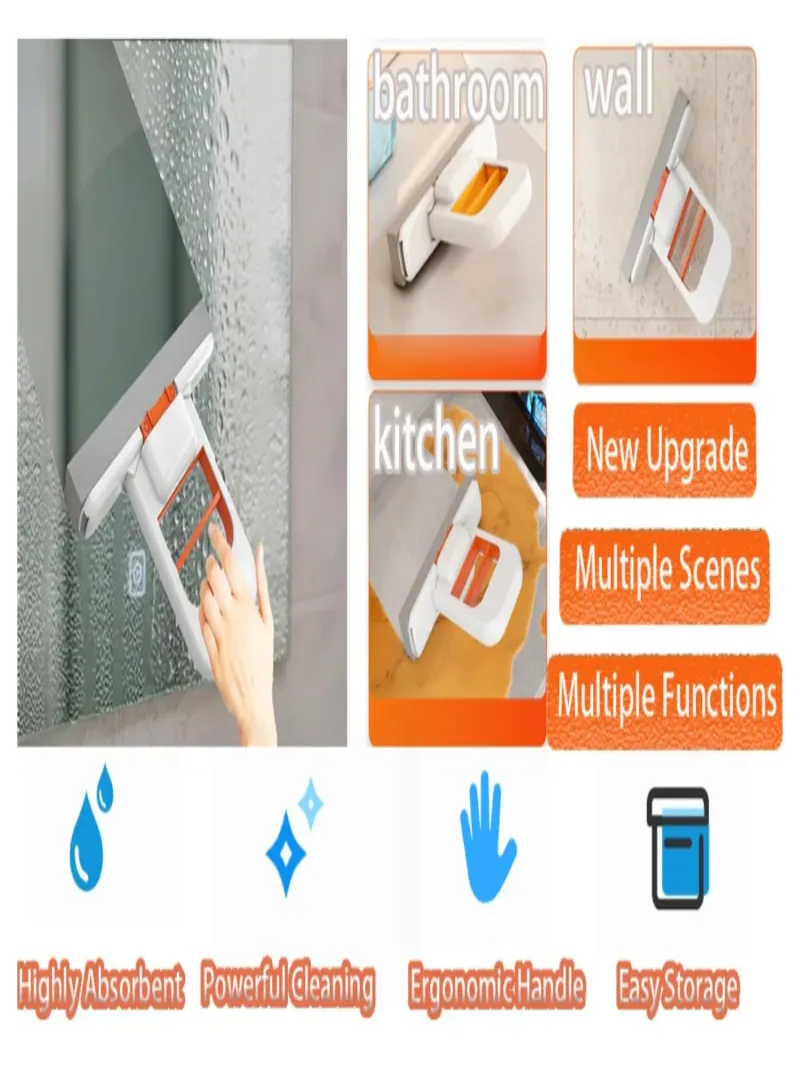 Mini Portable Self-Squeezing Mop – Compact Hands-Free Cleaning Mop 3