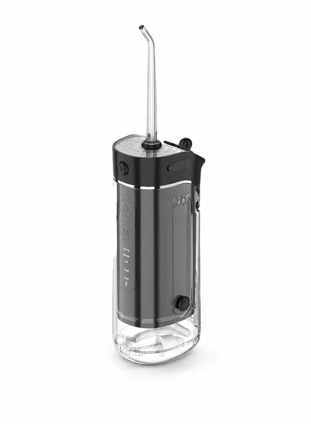 Green Lion Portable Oral Irrigator 180mL with 5 Cleaning Modes, 30–120 PSI Pressure & IPX7 Waterproof