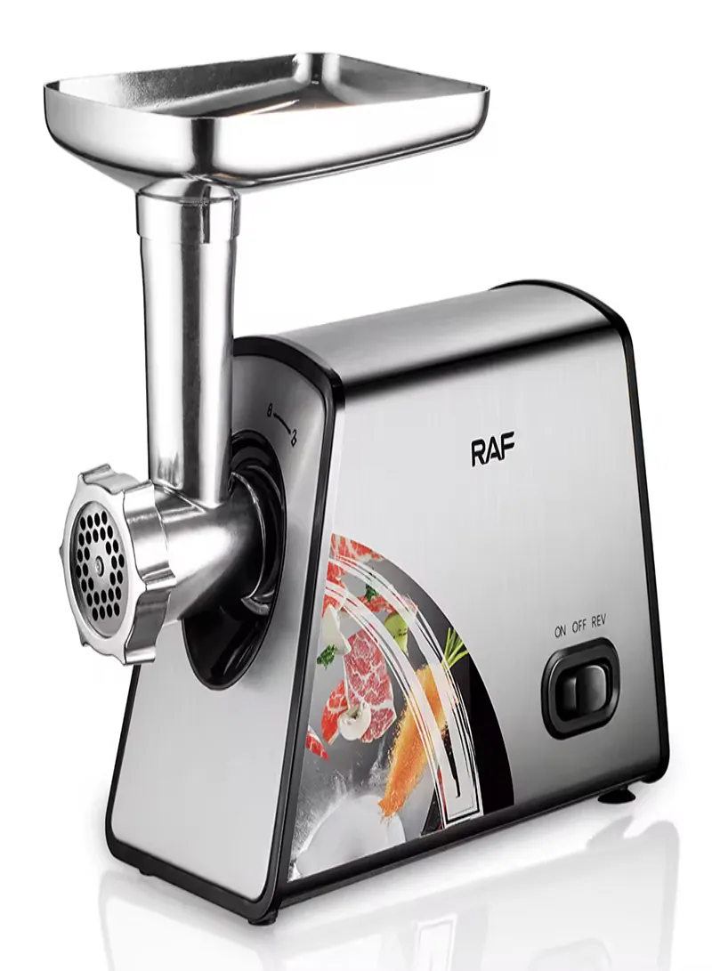 RAF R.3378 Electric Meat Grinder & Vegetable/Fruit Cutter – 2000W Multi-Function Food Processor