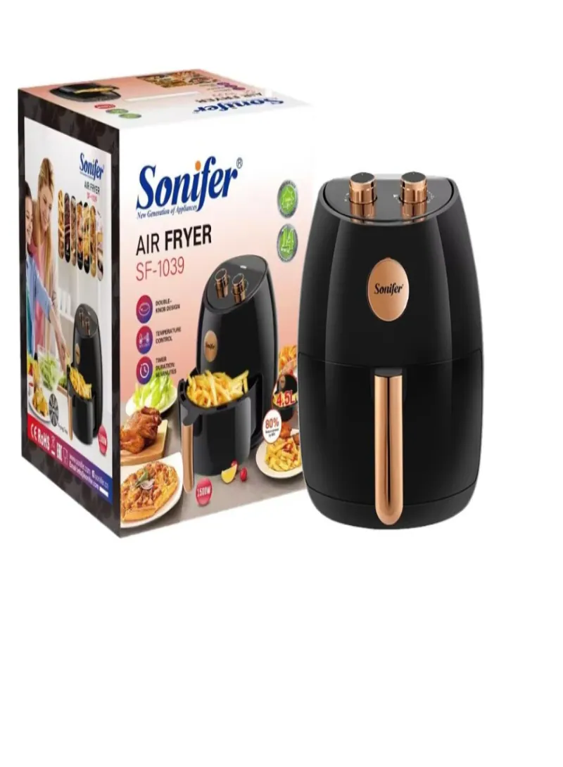 Sonifer SF-1039 Air Fryer (4.5L, 1500W) 2