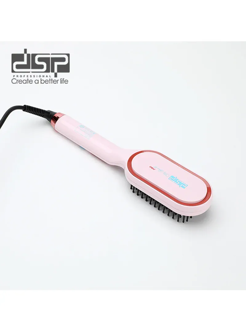 DSP 11457 Fast Heating Hair Straightening Brush – LCD Display with 6 Temperature Settings 5