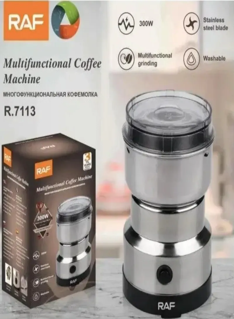 RAF R.7113 Spice & Coffee Grinder – 85g, 4-Blade, 150W 5
