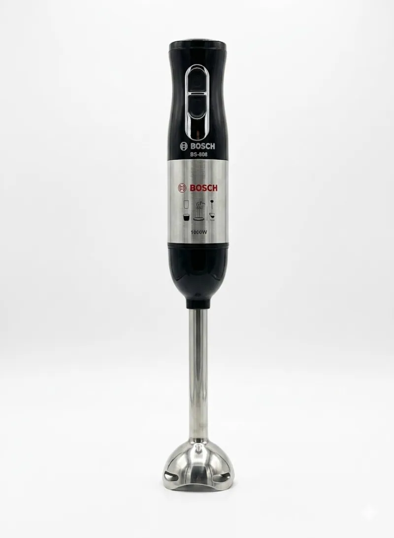 BOSCH Hand Blender BS-808 – 1000W Stainless Steel Stick Blender