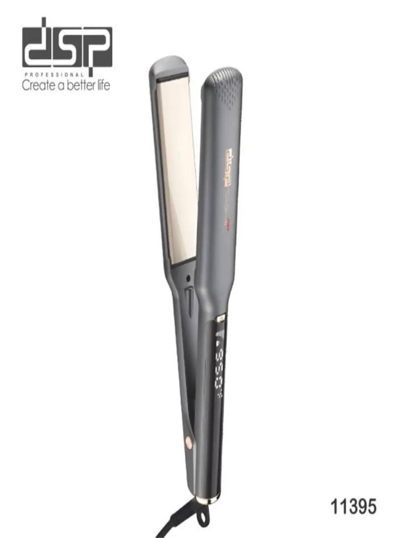 DSP 11395 Hair Straightener 55W – Professional Ceramic Flat Iron with LED Display