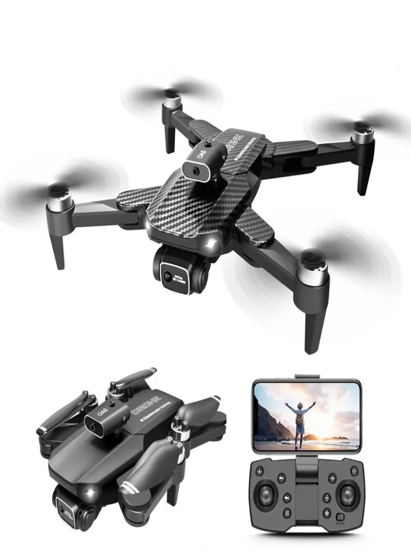 V162 RC Foldable Drone – 8K HD Aerial Photography with Optical Flow Positioning & Obstacle Avoidance