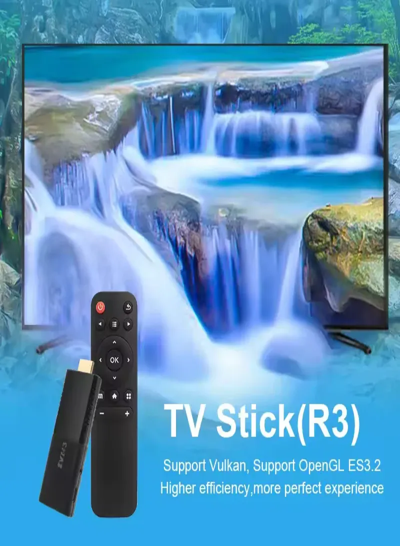 Android TV Stick 4K with Google Assistant – Allwinner H313 Quad Core, Dual-Band WiFi, Bluetooth 5.0 3
