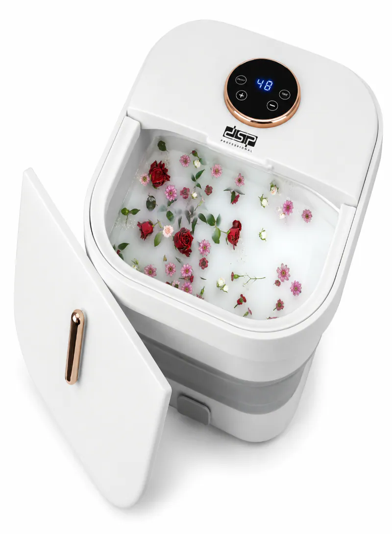 DSP KD9001 Foot Massager – Heated Massage Bath with Timing Control for Home Use