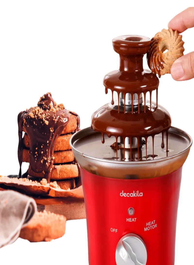 DECAKILA 70W 3-Tier Stainless Steel Chocolate Fountain 3