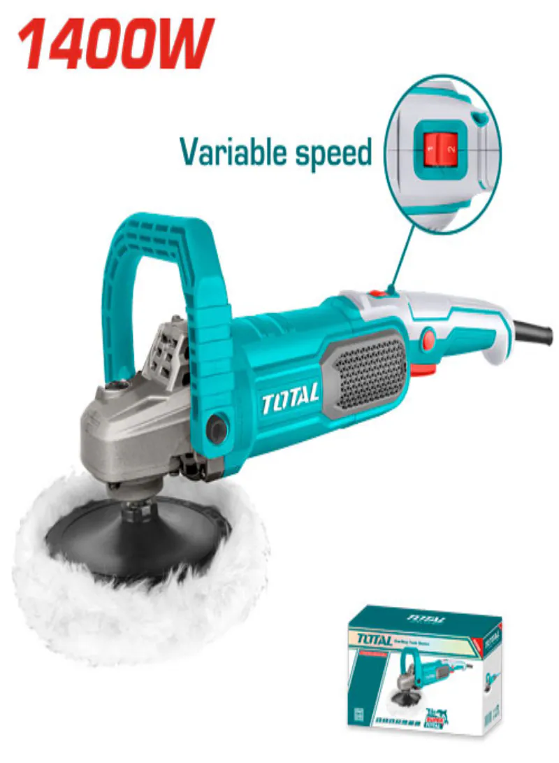1400W 180mm Electric Polisher – Variable Speed Car Polishing Machine