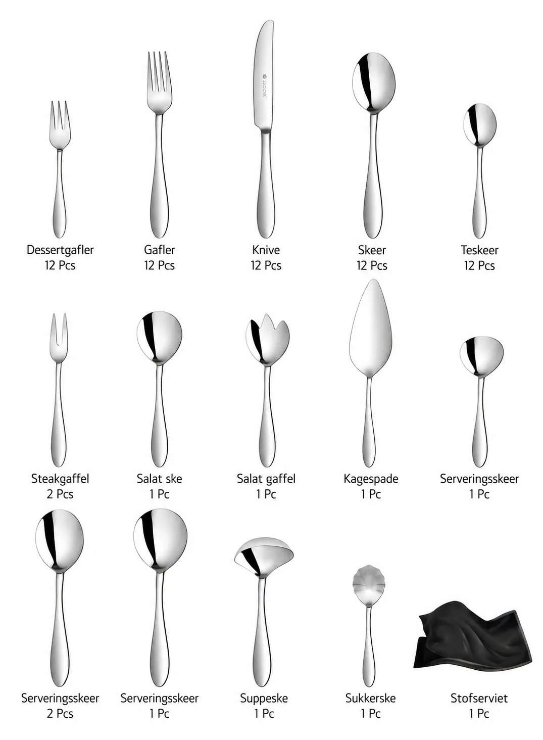 Dorsch Lotus Tableware Set – 72 pcs 4