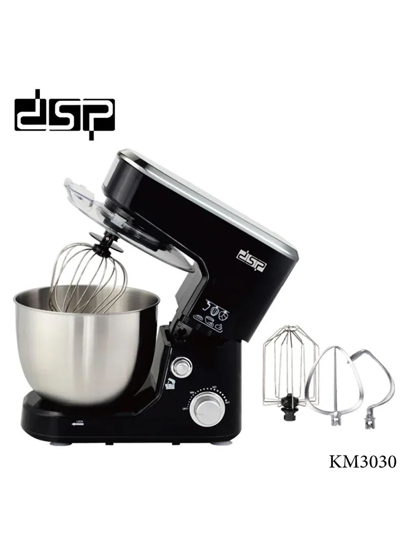 DSP KM3030 Professional 3-in-1 Stand Mixer 1000W – 5L Stainless Steel Bowl Mixer with 10+ Speed Control 4
