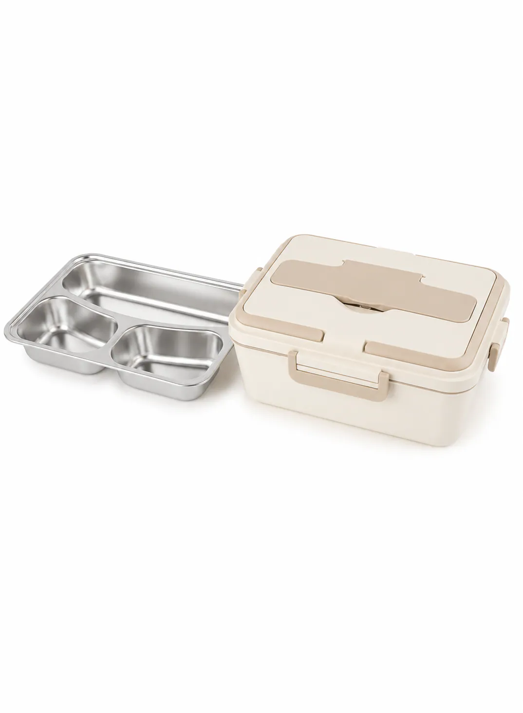 Green Lion GLB-05 Electric Lunchbox – Beige