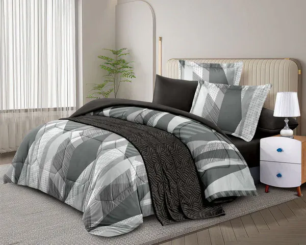 🛏️ Luxury Coverlet Set – 7 / 6 Pieces (Cotton Blend)-9