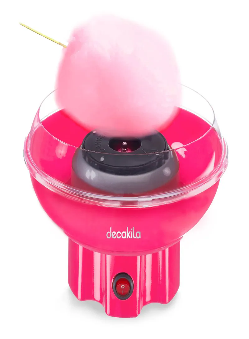 DECAKILA Cotton Candy Maker 400W – Pink Candy Floss Machine