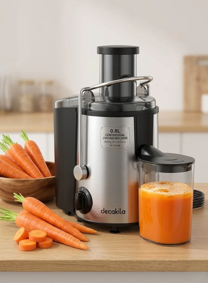 DECAKILA Juicer 0.8L 350W – Centrifugal Fruit & Vegetable Juicer 2
